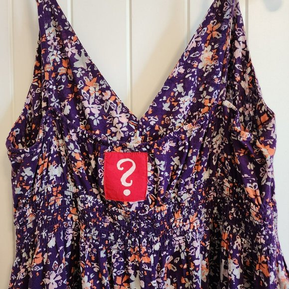 Rhetorical Factory Floral Purple Dress Size Medium - Picture 4 of 10